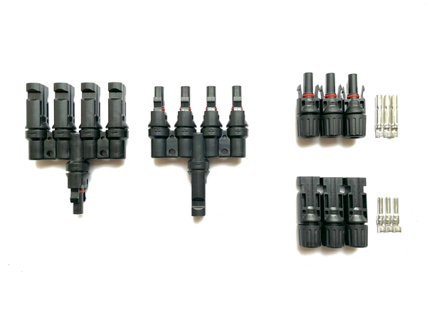 Solar 4 in 1 MC4 Connector 1500V 50A - With 3 Pair MC4 Connector