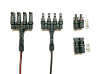 Solar 4 in 1 MC4 Connector 1500V 50A - With 3 Pair MC4 Connector