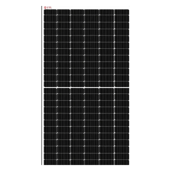 UTL Solar Power Generating System (590W Topcon Bifacial Solar Panel - 2 No., Gamma+ 3400 Li-ion 3KVA 24V MPPT Solar Lithium PCU, UTL 25.6V 100AH Lithium PO4 Battery