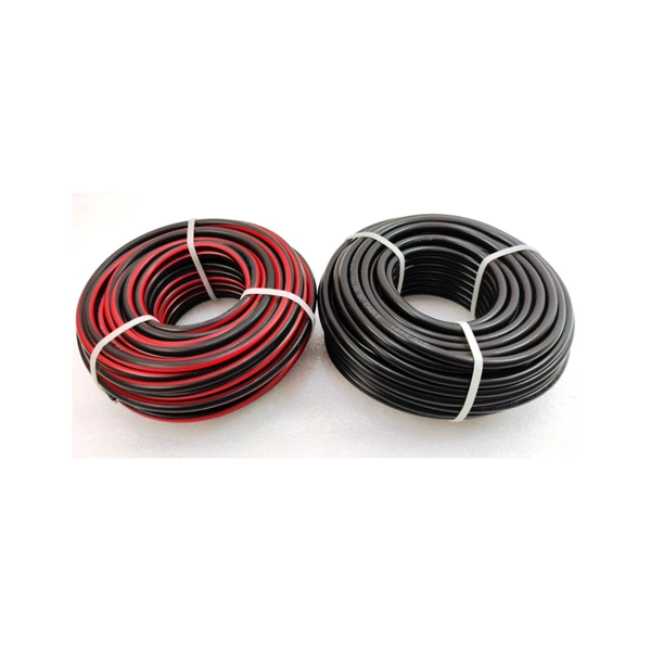 Microtek 10 Sq. mm Solar DC Cable XLPO TUV Protected - 40 Meter (20 Red + 20 Black)