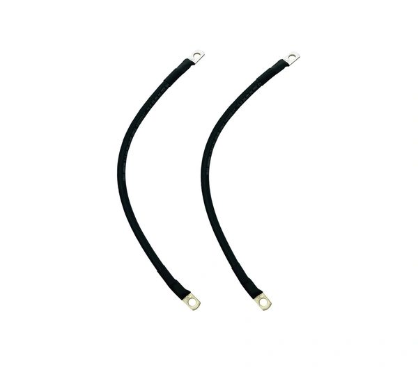 Waaree Wacab 16 Sq. MM DC Battery Connecting Cable with Ring Lugs - 2 Pieces, 1 Feet