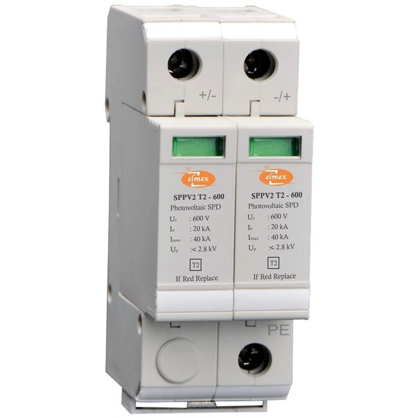 Elmex 600V DC SPD 2 Pole