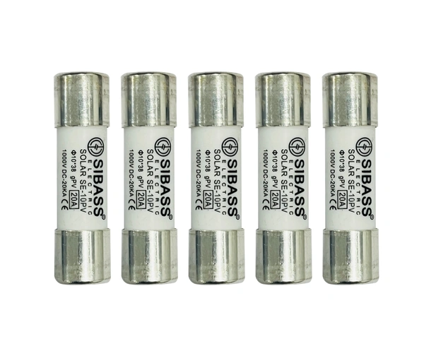 Sibass 30A DC Fuse 1000V - 5 Pieces