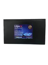Litpax 25.6V 200Ah Lithium Phosphate Battery With Smart BMS App Control And 5 Years Warranty