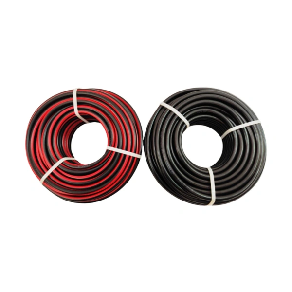 Microtek 10 Sq. mm Solar DC Cable XLPO TUV Protected - 40 Meter (20 Red + 20 Black)