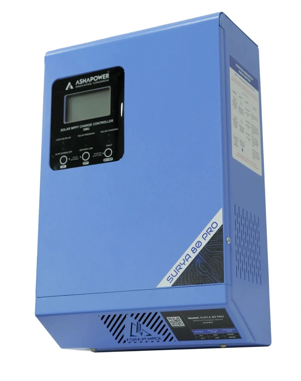 Ashapower Surya 80 Pro 12/24V 80A MPPT Solar Charge Controller SMU Vers.9.3