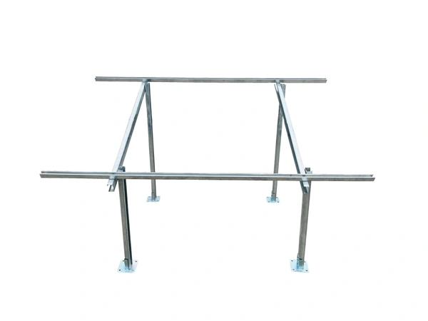 G.I. U Channel 2 Solar Panel Mounting Structure 