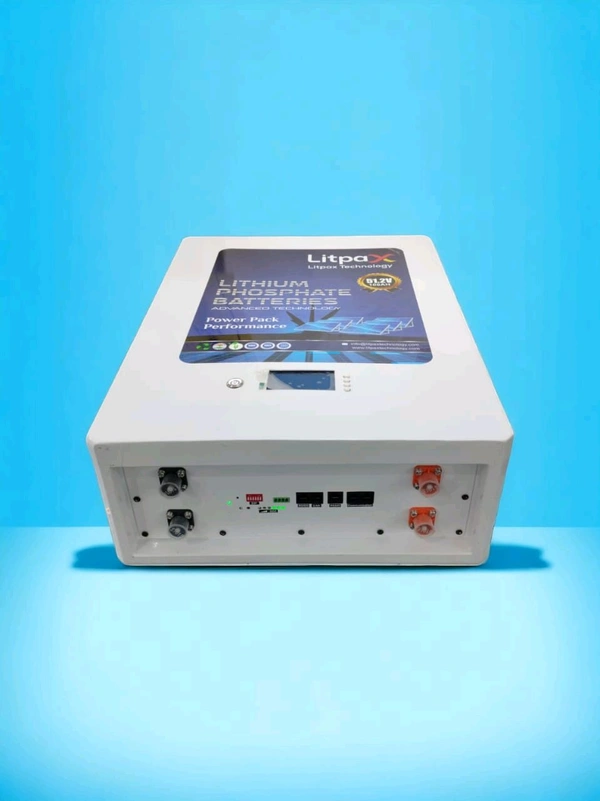 Litpax 51.2V 100Ah Lithium Phosphate Battery with Smart BMS - 5 Years Warranty