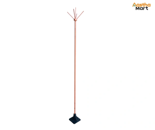 Copper Bonded Lightning Arrestor 1 Meter with ABS Base Plate