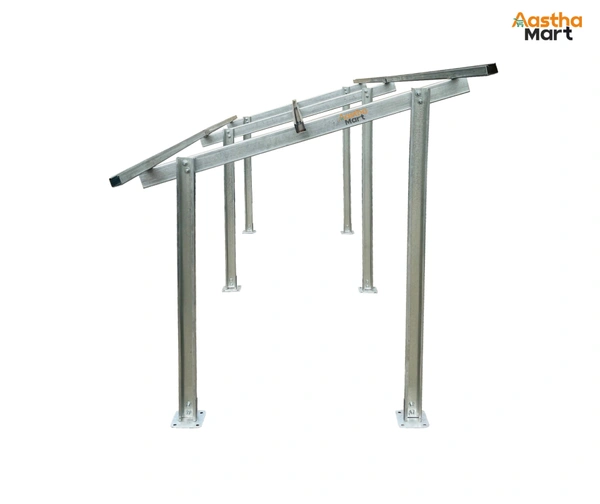 Hot Dip G.I. 4 Solar Panels Mounting Structure