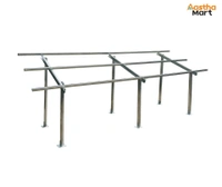 Hot Dip G.I. 4 Solar Panels Mounting Structure