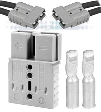 Anderson SB120 120A 600V Quick Disconnect Lithium Battery Connector - 2 Pieces