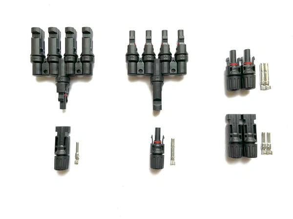 Maxef Solar 4 in 1 MC4 Connector 1500V 50A - With 2 Pair MC4 Connector