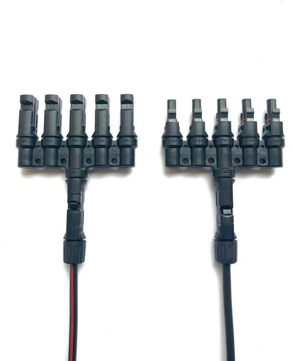 Solar 5 in 1 MC4 Connector 1500V 50A - With 3 Pair 10MM MC4 Connector