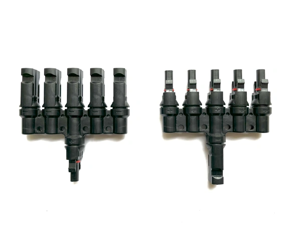Solar 5 in 1 MC4 Connector 1500V 50A - With 3 Pair 10MM MC4 Connector