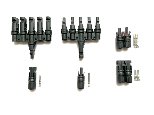 Solar 5 in 1 MC4 Connector 1500V 50A - With 3 Pair 10MM MC4 Connector
