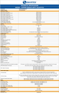 Smarten Superb 4000 3500VA 48V MPPT Solar PCU