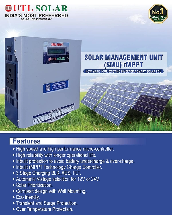 UTL 12V/24V 40A MPPT Solar Charge Controller