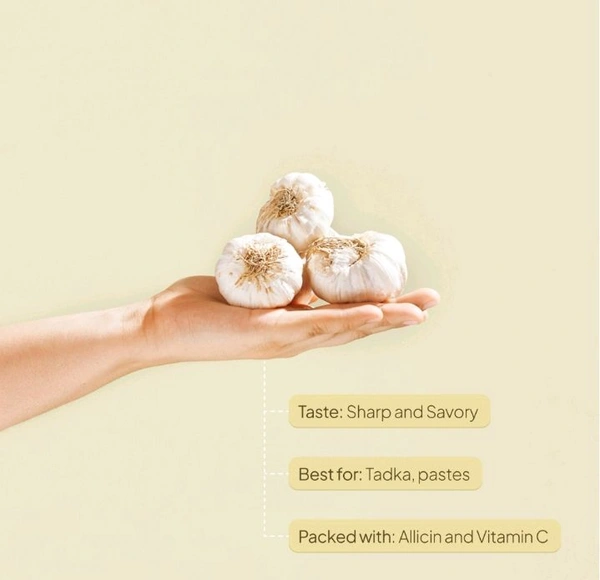 Hybrid Garlic/Lahsun - 100 - 120 G