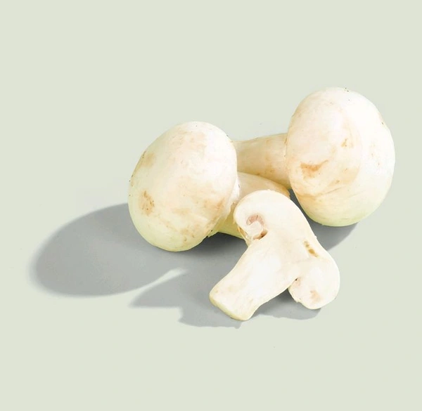 Button White Mushroom - 200 Gm × 1 Pack