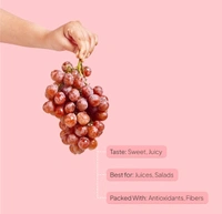 Red Grapes - 250 G Premium