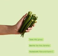 Lady finger/ Bhindi - 500 G Premium