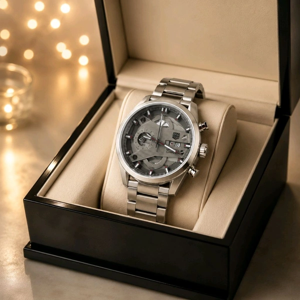 Heuer Grand Carrera CR7 Silver (Master Quality)
