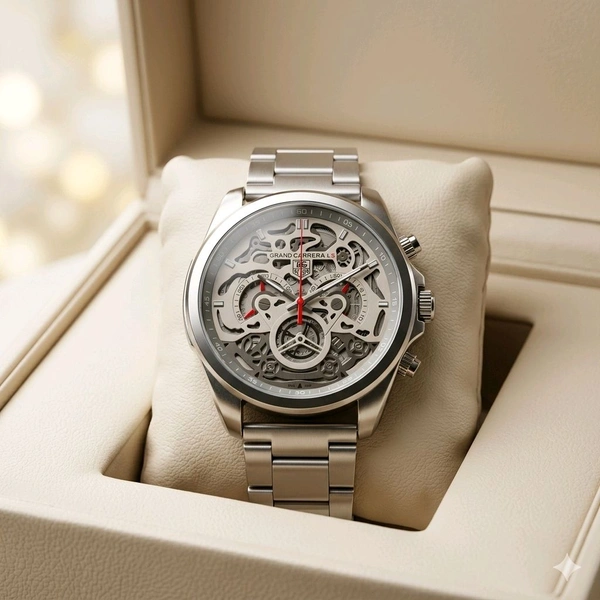 Emporio Armani Skeleton Chronograph Watch (Master Quality)