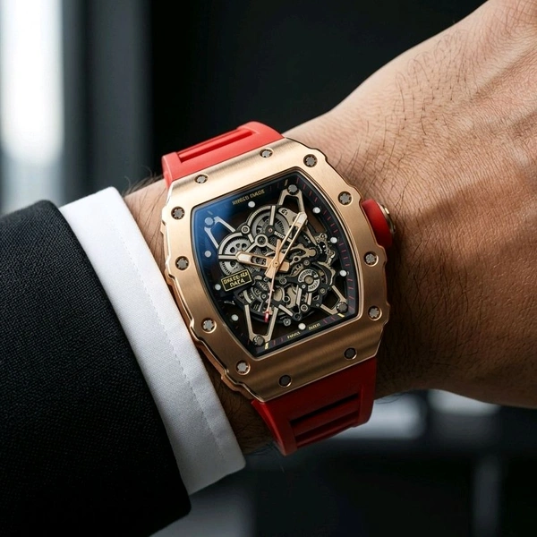 Giordano Open Skeleton Dial Automatic Watch (Master Quality)
