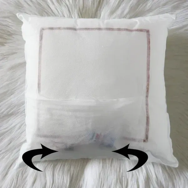 Itsmyway Square Shaped Personalized LED Fur Cushion
