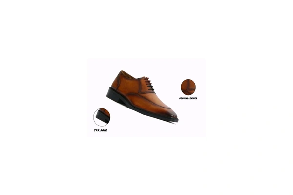 Crust Leather Formal Shoe - 9