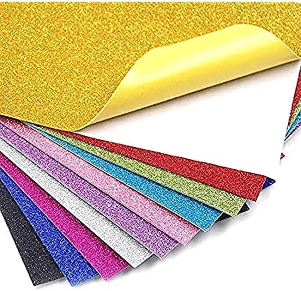 Glitter Sticker Sheet - Eastern Blue