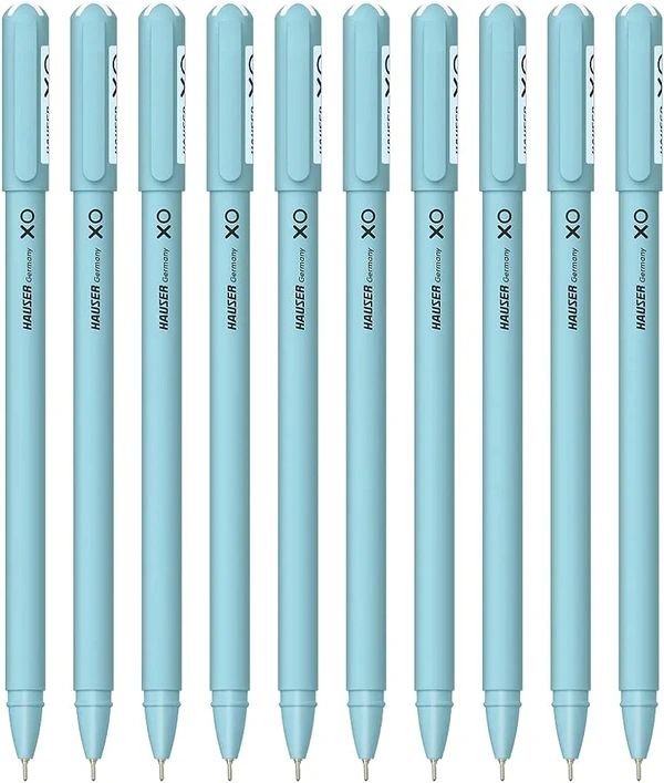 Hauser Xo Ball Pen Set Of 10 - Blue