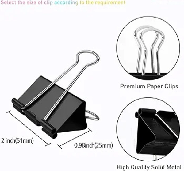 Binder Clip Paper Clip - 51mm