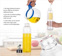 BIZZNMAX™ 1000 ml Cooking Oil Dispenser Set  (Pack of 2) - Transparent, 1000 ML