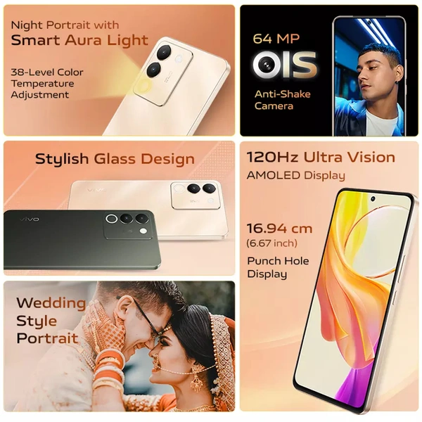 VIVO Y200 5G 8GB+128GB - Jungle Green, 8GB+128GB (5G)