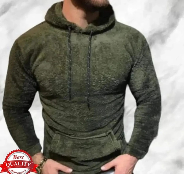 Green Hoodie For Men - XL, Green