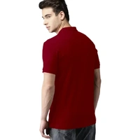 POLO KOLER T-SHIRT - Maroon, M