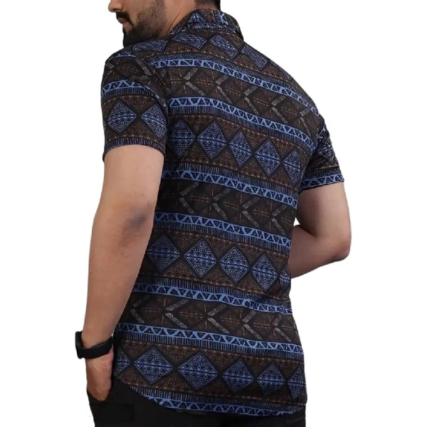 Fancy Lycra Shirts for Men - M