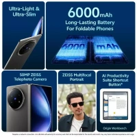 vivo X Fold5 5G (Titanium Grey, 512 GB)  (16 GB RAM) - (16+512GB), Titanium Grey
