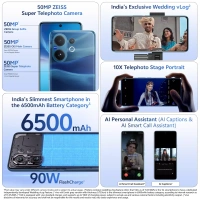vivo V60 5G (Moonlit Blue, 256 GB)  (8 GB RAM) - (8+256GB), Moonlit Blue