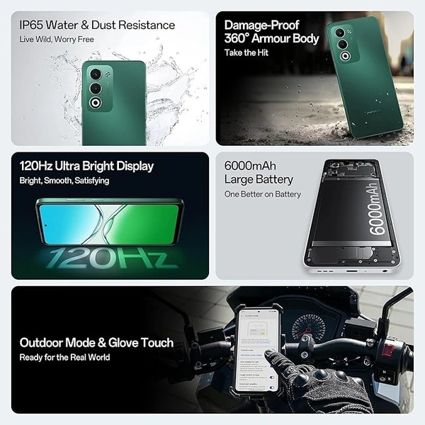 OPPO A5 5G (Aurora Green, 128 GB)  (6 GB RAM) - (6+128G), Aurora Green