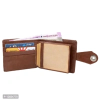 Keviv Leather Wallet for Men - (Tan) - GW110 - Espresso