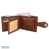 Keviv Leather Wallet for Men - (Tan) - GW110 - Espresso