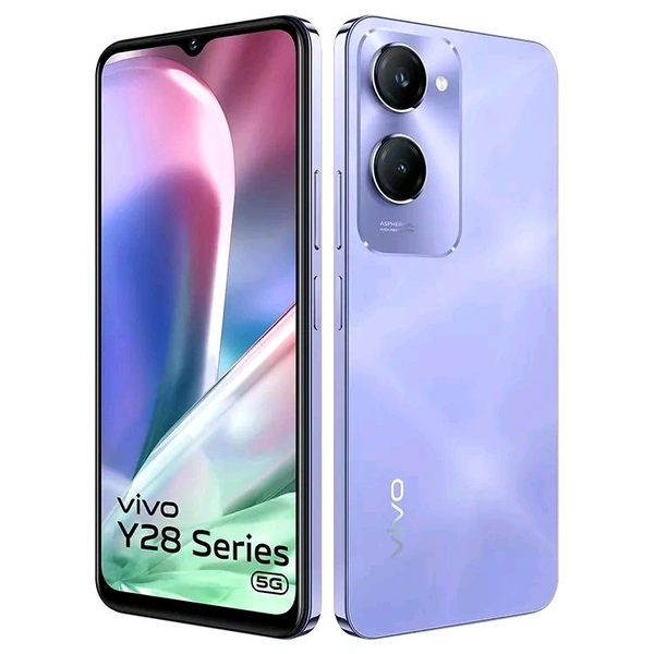 Vivo VIVO Y28s 5G (Twinkling Purple, 128 GB)  (8 GB RAM) - 8+128GB, Twinkling Purple