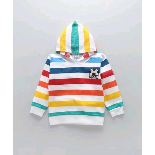 Trendy Cotton Shirts with Denim Trousers Clothing Set for Boys - Multicoloured, 9-10 Year