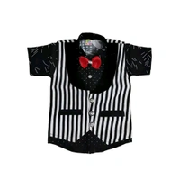 Cotton Blend T-Shirts with Trouser Three Piece for Boys - Multicoloured, 9-12 Months