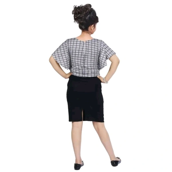 GIRLS FANCY FROCK - Multicolored, 5-6 Year