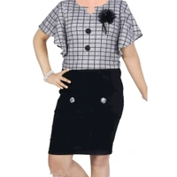 GIRLS FANCY FROCK - Multicolored, 6-7 Year