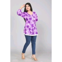 Jivika New Classic Tops - Purple, M